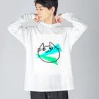 eMu*りおのらくがきねこ Big Long Sleeve T-Shirt