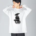 HellWheelの賽の河原 ビッグシルエットロングスリーブTシャツ