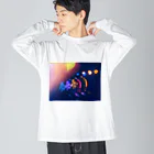 さきちゃんのおみせのLIVE！LIVE！LIVE！ ビッグシルエットロングスリーブTシャツ