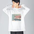 mobunormalの乖離 Big Long Sleeve T-Shirt