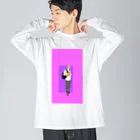 まるのモード系男子 Big Long Sleeve T-Shirt