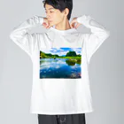 アルチンボルディ社の荒川(in栃木) Big Long Sleeve T-Shirt