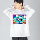 かじたのsad cake(Ver.2) Big Long Sleeve T-Shirt