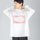 lovedogsの#lovedogs (ロゴver.) ビッグシルエットロングスリーブTシャツ