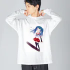 まるおドーナッツ工房の消失少女 Big Long Sleeve T-Shirt