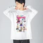 Milk☆Dipperのガールズファイター！ミルクディッパー☆05☆HIKARU Big Long Sleeve T-Shirt