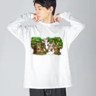 アトリエねぎやまのフルーツ狩り Big Long Sleeve T-Shirt