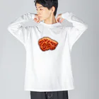 どっと屋のリブロース Big Long Sleeve T-Shirt