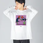 ogwのどうぞよろしく ビッグシルエットロングスリーブTシャツ