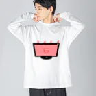 アキクサインコとウロコインコのアキクサインコとテレビ色無し Big Long Sleeve T-Shirt