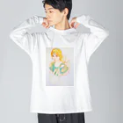 私ノ私　の美人画シリーズ Big Long Sleeve T-Shirt