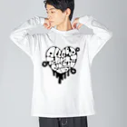 ぱにまる屋のドロドロハート Big Long Sleeve T-Shirt