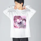 あくむ病院の量産型オタクしか勝たん。 Big Long Sleeve T-Shirt