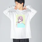 tillit.tokyoのチェリーちゃん ビッグシルエットロングスリーブTシャツ