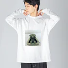 三輪めだかの三輪べあ Big Long Sleeve T-Shirt