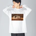 BELLAのSleepy Hedgehog ビッグシルエットロングスリーブTシャツ