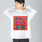 あいうえおしり☆岩下あいみの衝撃 Big Long Sleeve T-Shirt