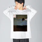 toinuuのLaziness Big Long Sleeve T-Shirt