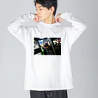 おうさまのおみせのいきり Big Long Sleeve T-Shirt