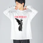 honeo honeo💥の天使なホネ ビッグシルエットロングスリーブTシャツ