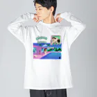 𝙈𝙊𝙈𝙊'𝙨 𝙎𝙝𝙤𝙥のYou're so cute💓-02 ビッグシルエットロングスリーブTシャツ