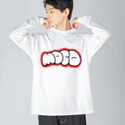 adultのmoco Big Long Sleeve T-Shirt