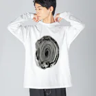 momenkoTWの魂ワープ Big Long Sleeve T-Shirt