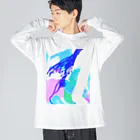 zono-on shop☆のとり ビッグシルエットロングスリーブTシャツ