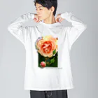 YuSunsetの咲き誇れ（オレンジ） Big Long Sleeve T-Shirt