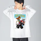 nidan-illustrationの“HOT RODeo” Big Long Sleeve T-Shirt