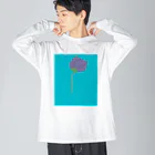 inko andの風に乗って ビッグシルエットロングスリーブTシャツ