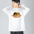 sko_wtbの天使 Big Long Sleeve T-Shirt