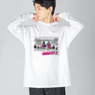 mojokinnのサイとの晩餐 Big Long Sleeve T-Shirt