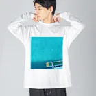 3540の南の海 ビッグシルエットロングスリーブTシャツ