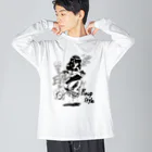 nidan-illustrationの“evil & pop" #1 ビッグシルエットロングスリーブTシャツ