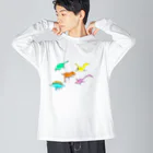 わかめのだいなそー Big Long Sleeve T-Shirt