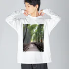 I screamの竹 Big Long Sleeve T-Shirt