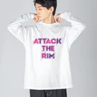 ima1133のATTACK THE RIM Big Long Sleeve T-Shirt