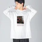 Ri.kの椿 Big Long Sleeve T-Shirt