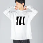 uzuuzuのミスジリュウキュウスズメダイ Big Long Sleeve T-Shirt