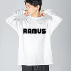 かっぺのつがいのRAMUS ビッグシルエットロングスリーブTシャツ