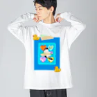 𝙈𝙊𝙈𝙊'𝙨 𝙎𝙝𝙤𝙥のHeart company💖-02 ビッグシルエットロングスリーブTシャツ