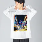 マッキーの新世界の街 Big Long Sleeve T-Shirt