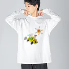 TheLYのdon't stop Big Long Sleeve T-Shirt