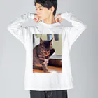 YUR!Eのこたろう　子猫　シリーズ　1 ビッグシルエットロングスリーブTシャツ