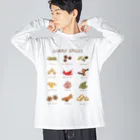 huroshikiのカレースパイス Big Long Sleeve T-Shirt