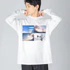 moromoroの冬の公園 Big Long Sleeve T-Shirt