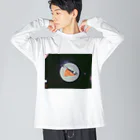 たそがれの雨のチーズケーキ Big Long Sleeve T-Shirt