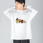 Manami Araki@ゆるーーい薬膳グッズのごぎょーりょーしか (改) Big Long Sleeve T-Shirt