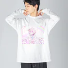 宵宮ルリジサの人をダメにするおくすり君 Big Long Sleeve T-Shirt